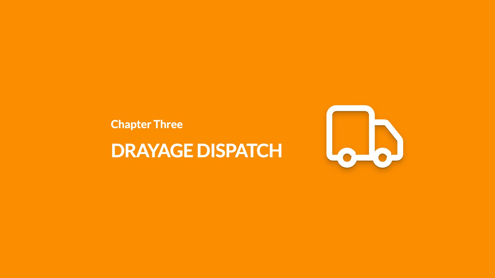 Drayage Dispatch